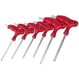 6pc Anti Tamper Security Torx Star Or Hex Allen Key Set T-handle Long Arm Keys