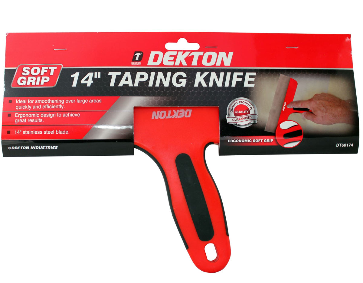Dekton Stainless Steel Taping Knife Spatula Scraper Filling Drywall Plastering