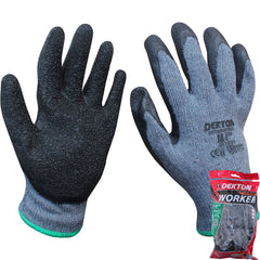 Dekton Worker Latex Coated Work Working Gloves High Grip Glove 1pc 6pc Or 12pc