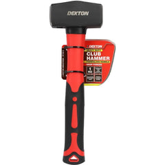 Dekton Club Lump Stoning Hammer Hardened Steel Head Fibreglass Handle 1Kg