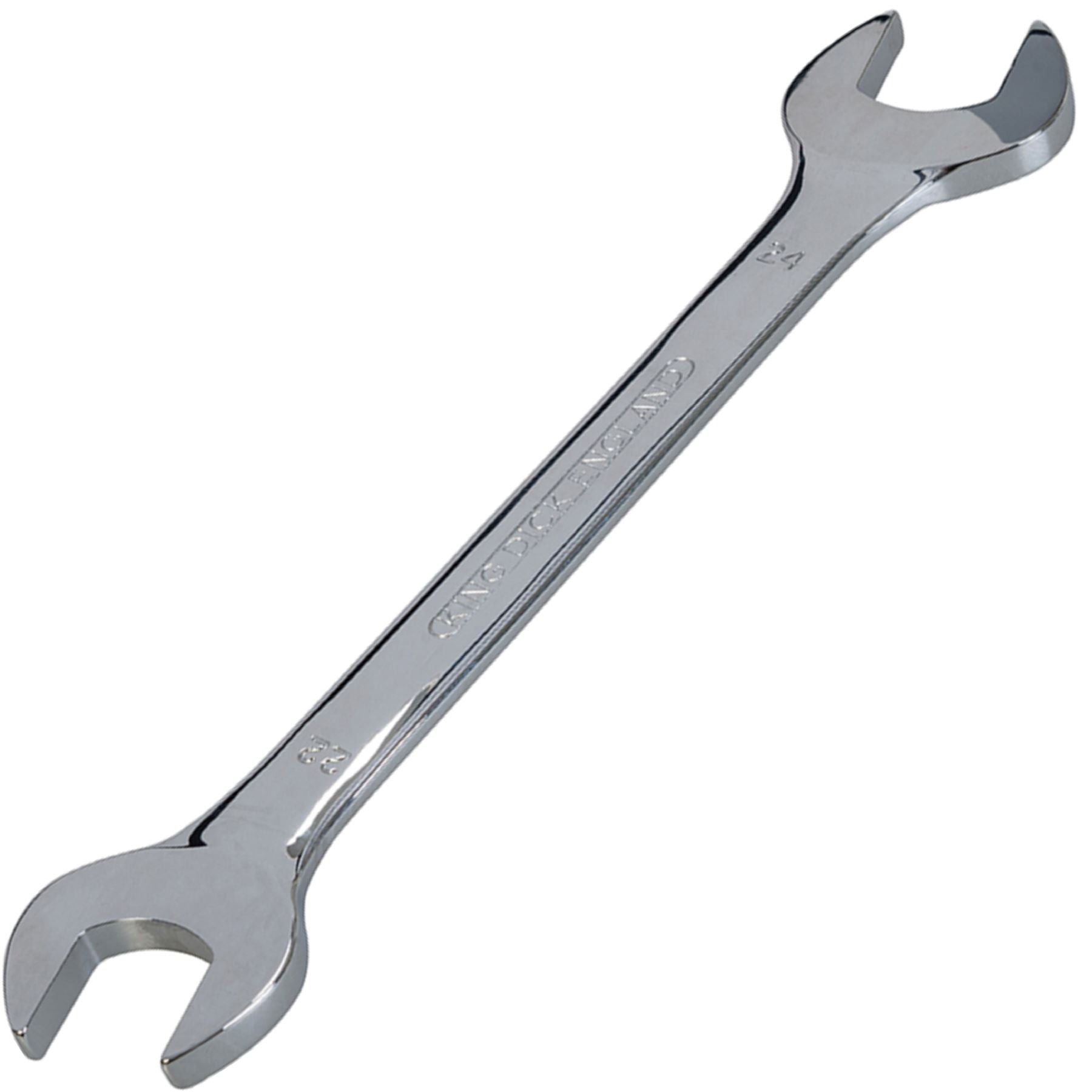 King Dick Chrome Spanner Fixed Head Open-Ended Metric Wrench 5.5mm - 30mm