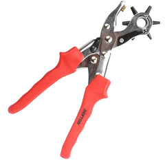 Dekton Hole Making Punch Pliers Pro Leather Belt Tool Heavy Duty Kit 6 Sizes