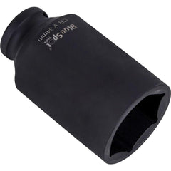 BlueSpot 34mm Deep Socket Impact Hex 6 Point Single CRV Steel 1/2" Drive