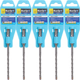 BlueSpot SDS Masonry Hammer Drill Bits Stone Brick Concrete 5.5, 6, 6.5 0r 7mm