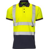 SuperTouch Work Hi Vis Viz Yellow Orange High Visibility Workwear Polo Shirt