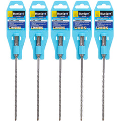 BlueSpot SDS Masonry Hammer Drill Bits Stone Brick Concrete 5.5, 6, 6.5 0r 7mm