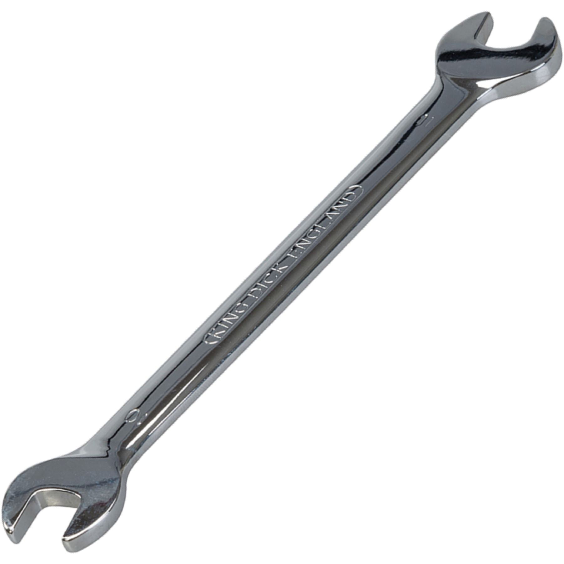 King Dick Chrome Spanner Fixed Head Open-Ended Metric Wrench 5.5mm - 30mm