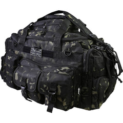 Kombat UK Saxon Tactical Army Military Camouflage Holdall Molle Bag Rucksack 65L