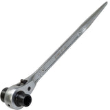 King Dick Ratchet Podger Steel Erecting scaffold Scaffolding Spanner 13mm - 30mm