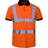 SuperTouch Work Hi Vis Viz Yellow Orange High Visibility Workwear Polo Shirt