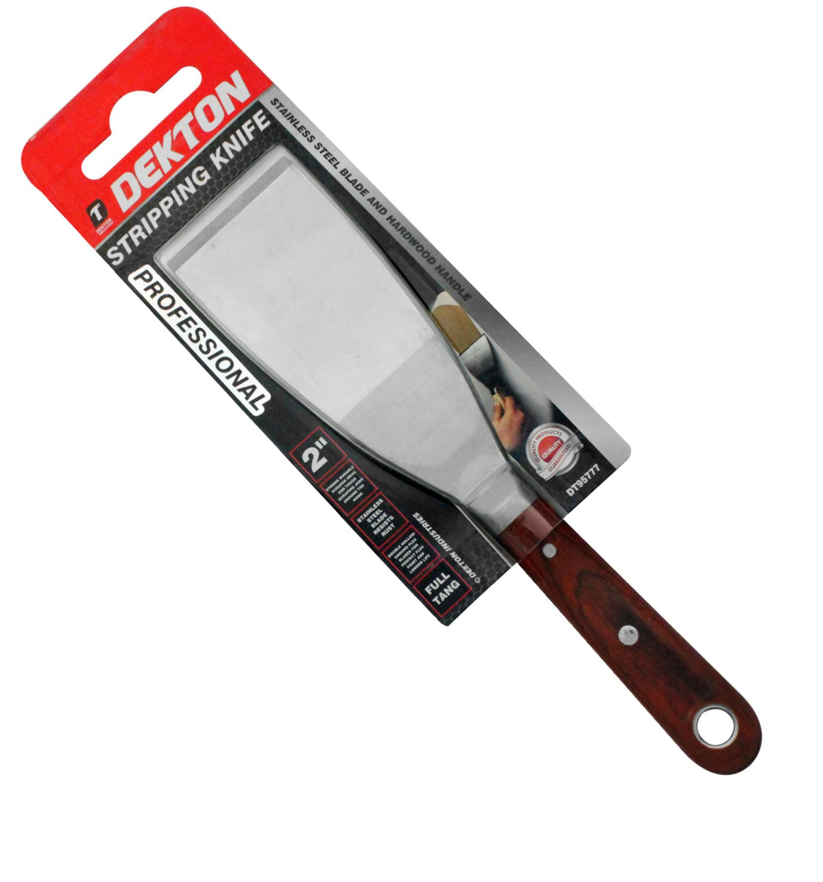 Dekton Stainless Steel Wallpaper Paint Stripper Filling Putty Knife Tang Scraper