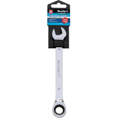 BlueSpot Ratchet Spanner Combination Fixed Head Wrench Metric 8mm To 24mm