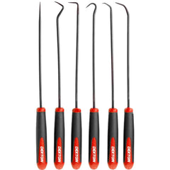 Dekton 6pc Hook And Pick Set Precision Tool O Ring Seal Removal Scraper 240mm