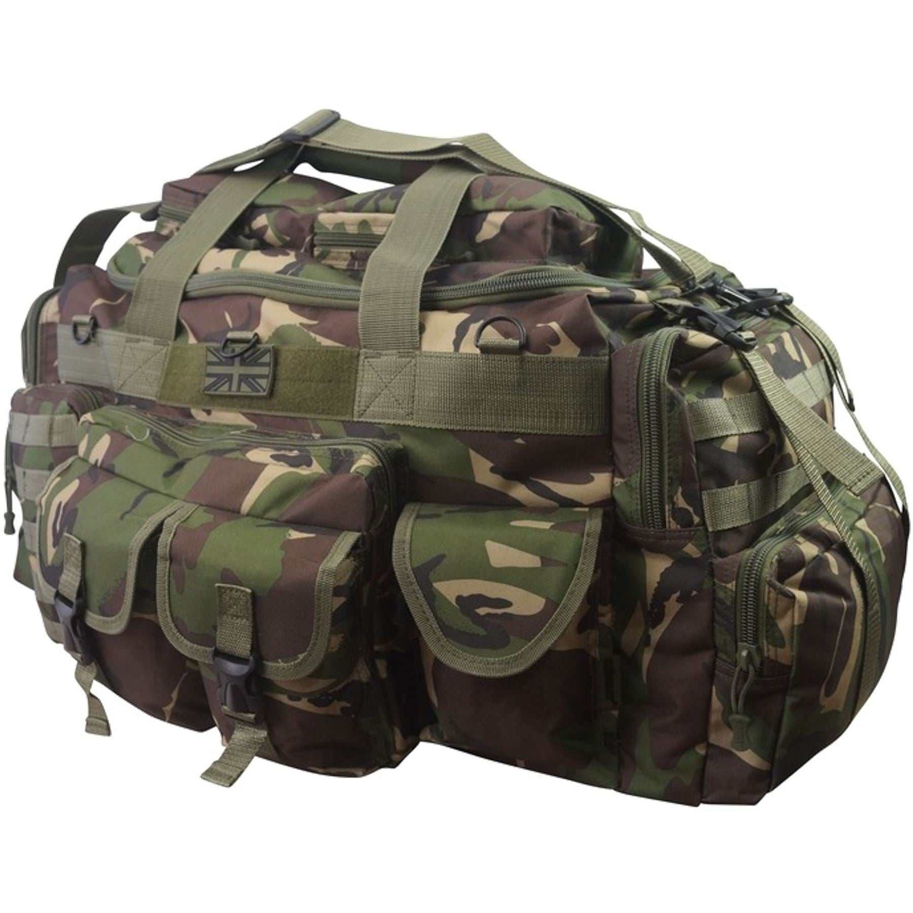 Kombat Saxon Tactical Army Military Camouflage Holdall Molle Bag Rucksack 100L