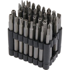 Neilsen 32pc Security Extra Long Screwdriver Bit Set Hex Hex Slotted Torx Star