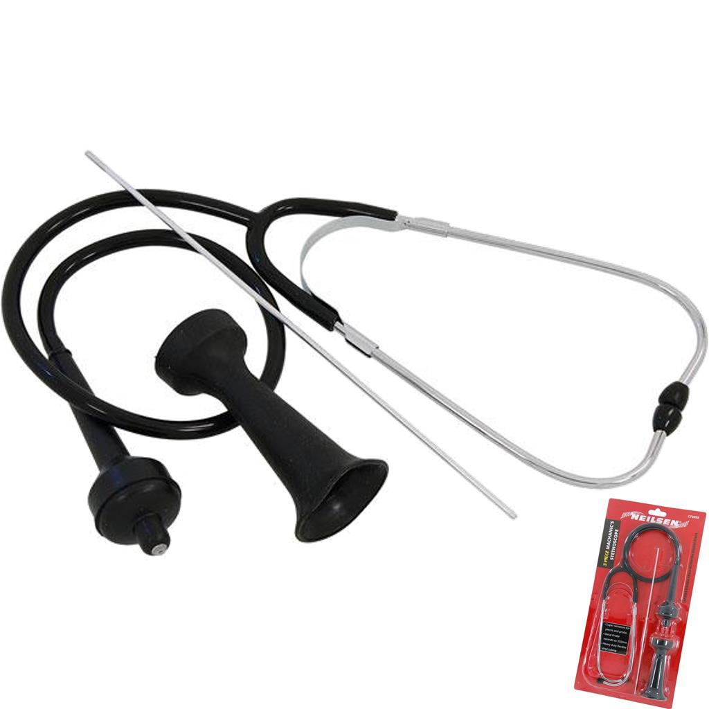 Neilsen Automotive Mechanics Stethoscope Engine Diagnostic Noise Probe Tool