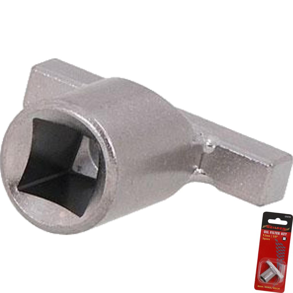 Neilsen Oil Filter Removal Key Square Tool 9.5mm VW Audi Seat & Volvo