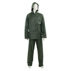 Silverline Waterproof Rain Suit Jacket & Trousers Set Women's Men's Rain Coat