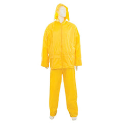 Silverline Waterproof Rain Suit Jacket & Trousers Set Women's Men's Rain Coat