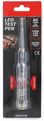 VOLTAGE DETECTOR  6V,12V,100V,250V,500V AC,DC TESTER  PEN LED ELECTRIC SENSOR
