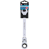 BlueSpot Ratchet Spanner Combination Flexible Head Wrench Metric 8mm To 24mm