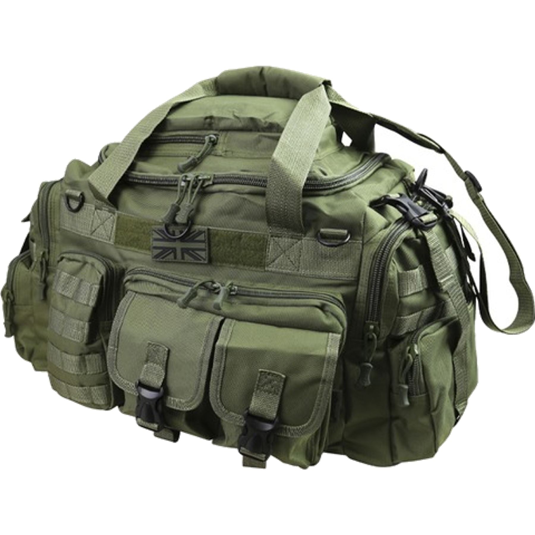 Kombat UK Saxon Tactical Army Military Camouflage Holdall Molle Bag Rucksack 50L