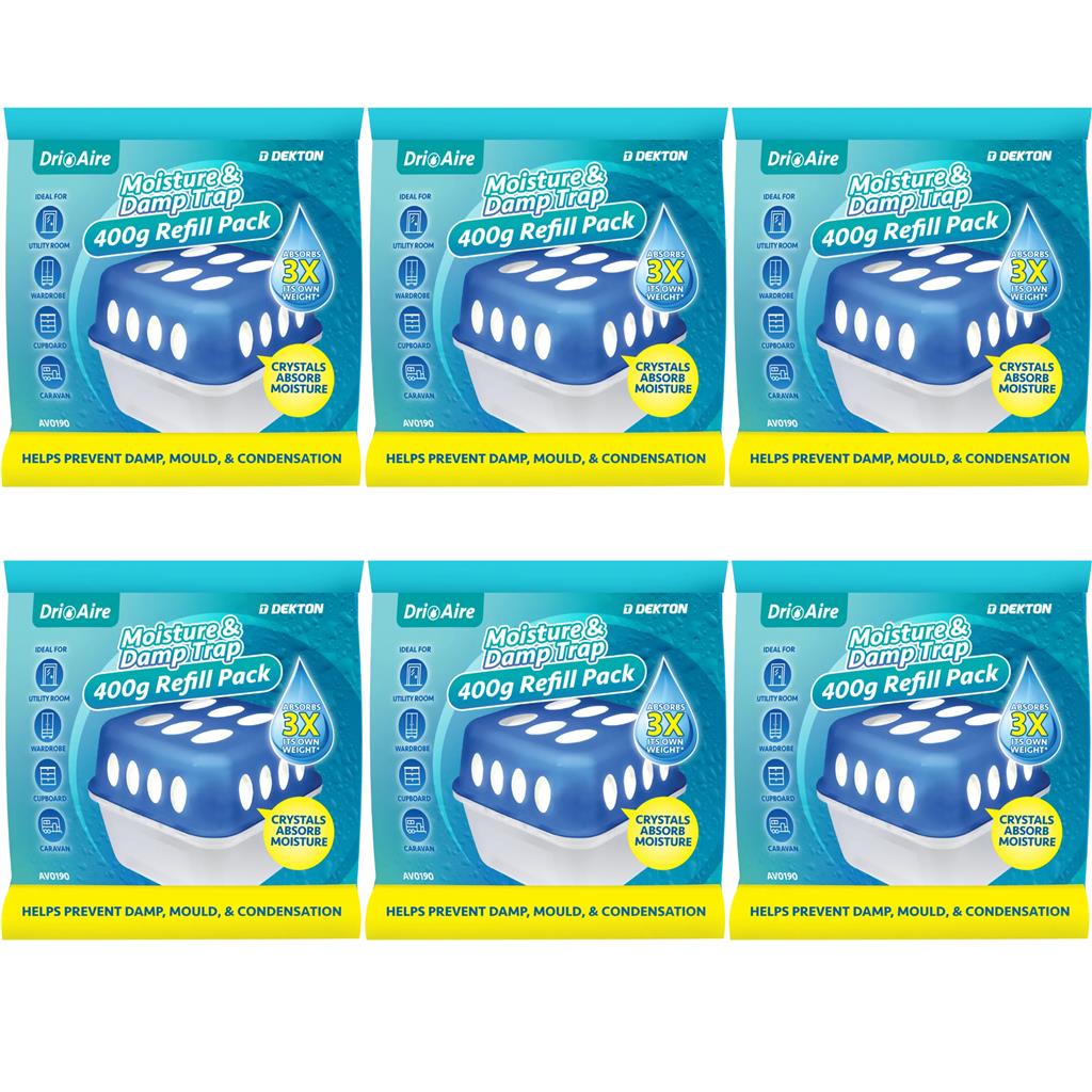 Dri Aire Refill Dehumidifier Moisture Damp Trap Moisture Remover 6 12 or 24pc