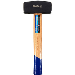 Bluespot 4lb Club Lump Stoning Hammer Hardened Steel Head Hickory Handle 1.8Kg