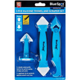 Bluespot 3pc Silicone Sealant Remover Spreader Scraper Caulking Mould Removal Se