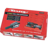 Neilsen 3pc Exhaust Muffler Tail Pipe Expander Pipe Stretcher Tool Set