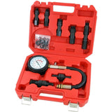 Neilsen Petrol Engine Compression Tester for Automotives and Motorcycles Kit Set