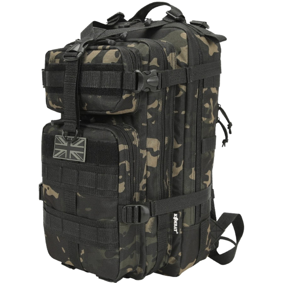 Kombat Tactical Army Assault Military Stealth Bag Back Pack Rucksack 25L Airsoft