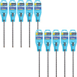 BlueSpot SDS Masonry Hammer Drill Bits Stone Brick Concrete 5.5, 6, 6.5 0r 7mm