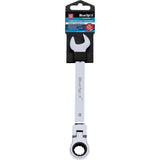 BlueSpot Ratchet Spanner Combination Flexible Head Wrench Metric 8mm To 24mm