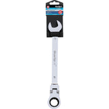 BlueSpot Ratchet Spanner Combination Flexible Head Wrench Metric 8mm To 24mm