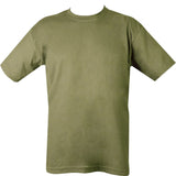 Kombat UK Mens Tactical Army Military Plain Camouflage Crew Neck T Shirt