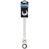BlueSpot Ratchet Spanner Combination Flexible Head Wrench Metric 8mm To 24mm