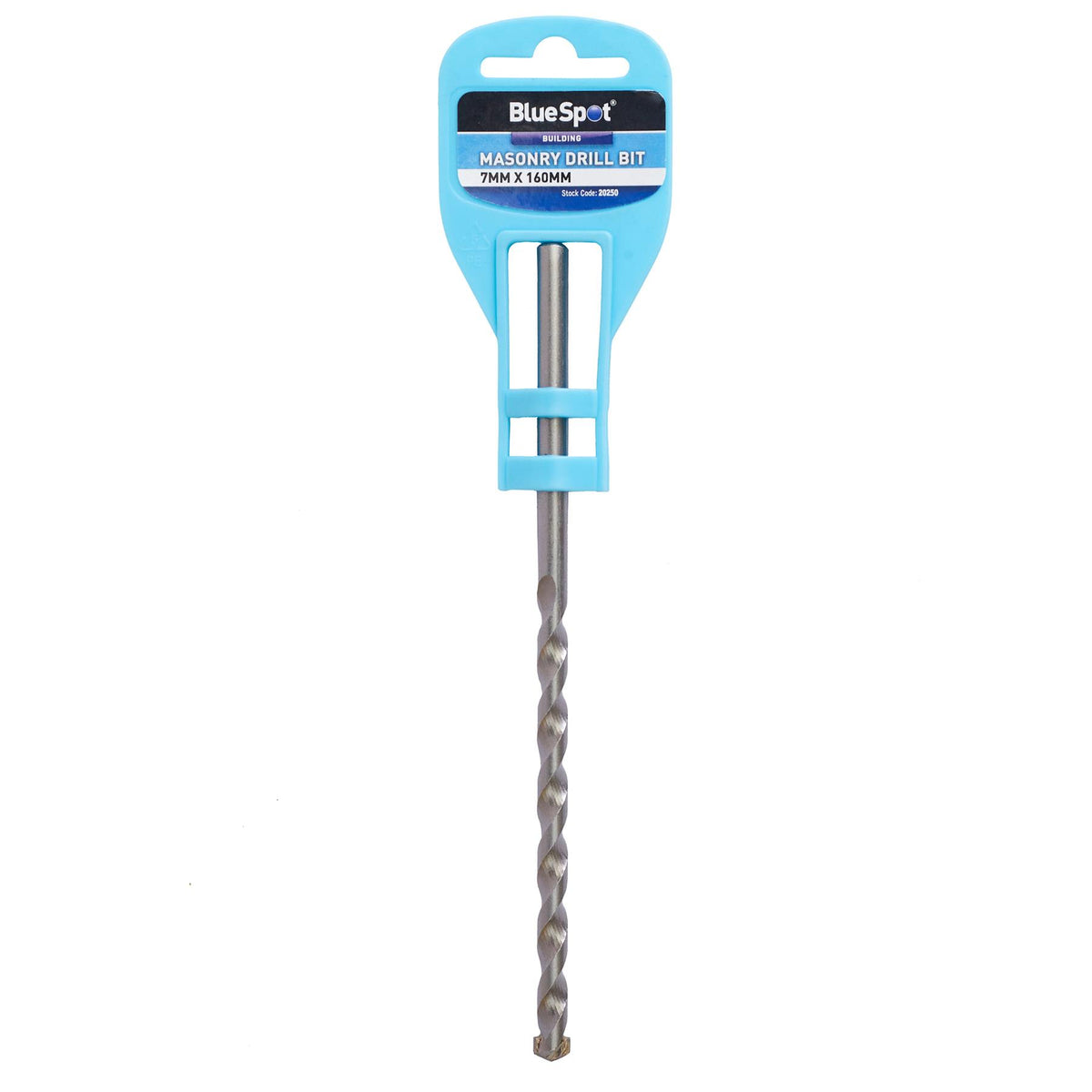 BlueSpot Masonry Hammer Drill Bits Stone Brick Concrete 5.5, 6, 6.5 0r 7mm