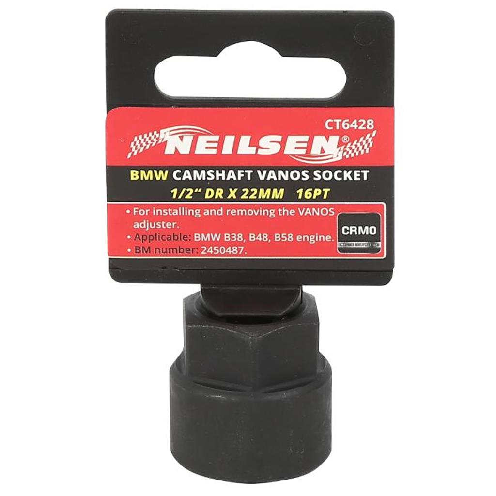 Neilsen Camshaft Vanos Installing Removing Metric Single Socket Bmw 1/2in 22mm