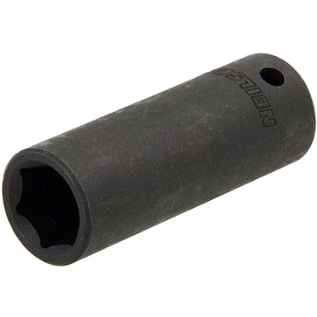 Neilsen 1/2" Drive Standard Deep Square Metric Single Impact Socket 17mm