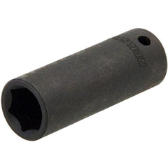 Neilsen 1/2" Drive Standard Deep Square Metric Single Impact Socket 17mm