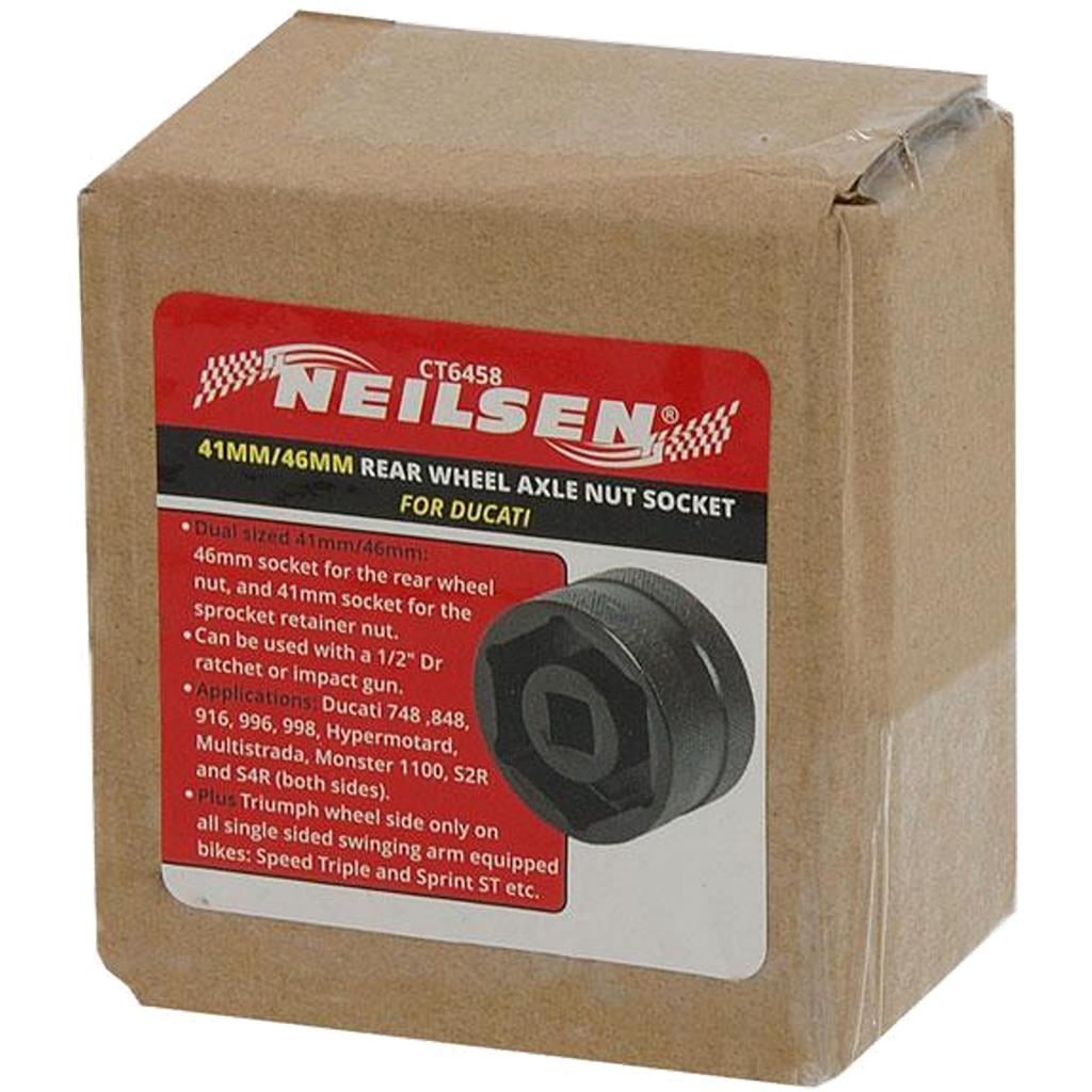 Neilsen 3/4" Drive Standard Deep Square Metric Single Impact Socket 55mm