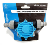 Toolzone Portable Drill Powered Pump Fluid Liquid Transfer Pond Flood Water