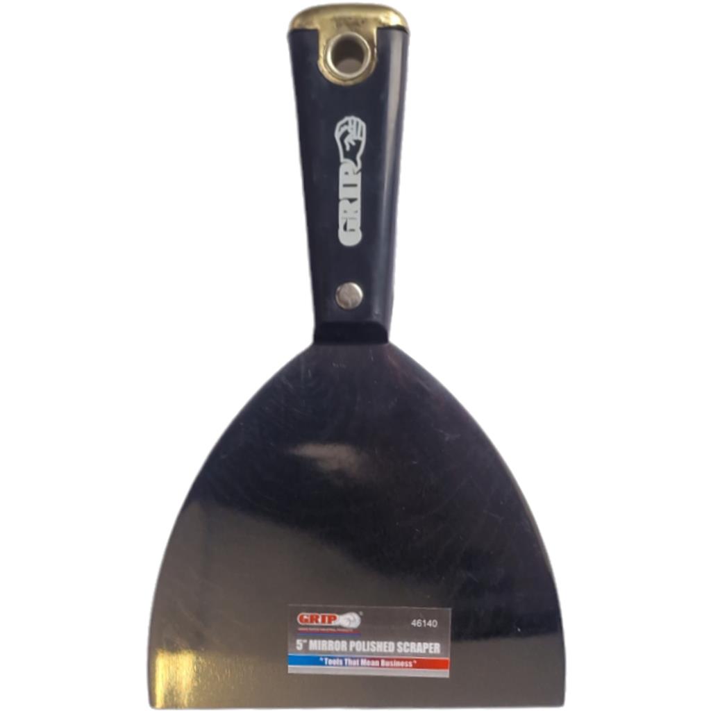 5" Drywall Taping Putty Set Wall Scraper with Flexible Steel Filling Knife