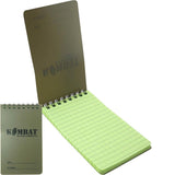 Kombat UK Mini A6 Waterproof All Weather Lined Notebook Journal Diary Book