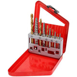 Neilsen 10pc Screw Bolt Extractor Drill Bits Set Broken Damaged Screws Remover