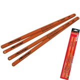 Neilsen 8pc Resilience Hacksaw Blade Set 300mm Carbon Steel 18 24 Tpi 12"