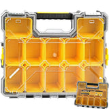Jobsite Deep Large 12 Removable Compartment Box Storage Tool Organiser Case
