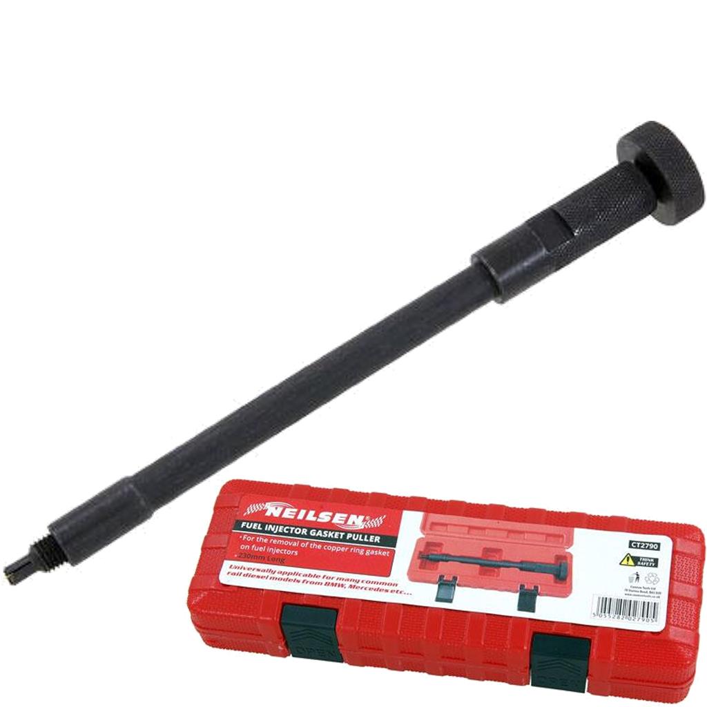 Neilsen Diesel Injector Gasket Copper Washer Seal Puller Remover 230mm Universal