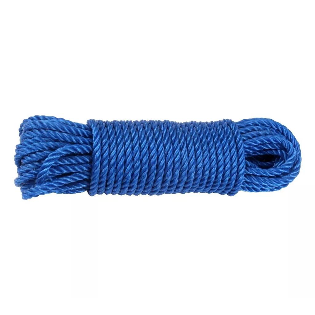 Toolzone 15M Utility Braided Polypropylene Multi Purpose Rope 6mm